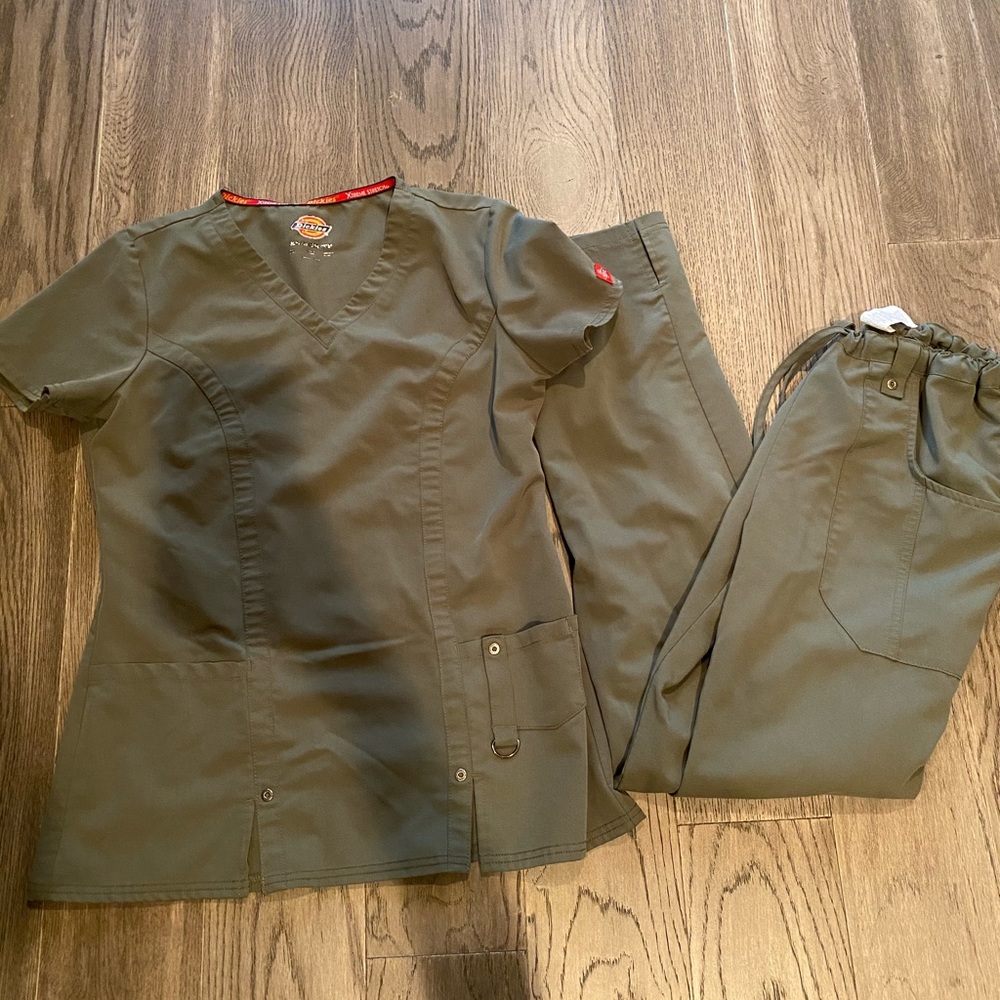 TWO SETS OF DICKIES SCRUBS